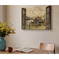 thumbnail image 4 of Amazing Grace Farmhouse Christian Canvas Wall Art, Hymn Lyrics Faith Decor, Rustic Cross & Barn Artwork For Home Chapel, Living Room, Bedroom, Ready To Hang 24*36inch(60*90cm), 4 of 5