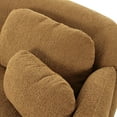 thumbnail image 4 of Misty Brown Boucle Sofa, 4 of 7