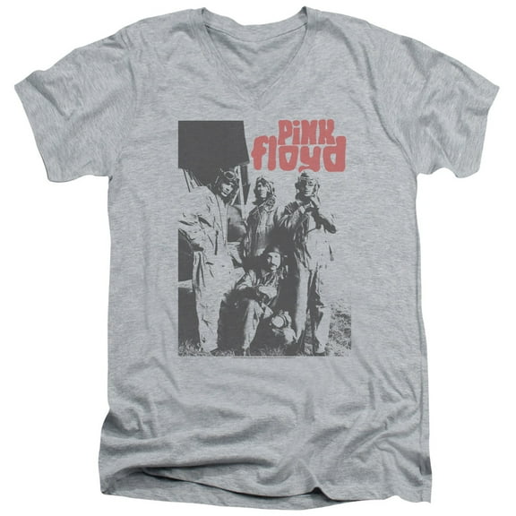 Pink Floyd - Point Me At The Sky - Slim Fit V Neck Shirt - X-Large