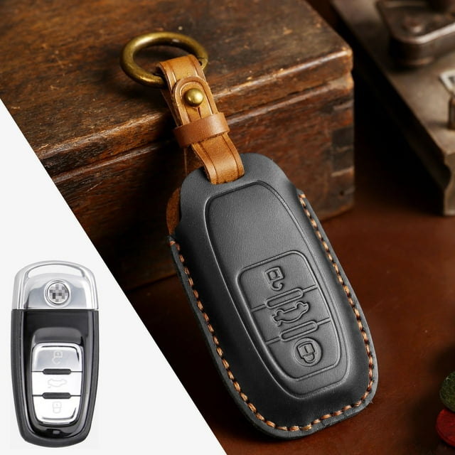 Housse de Protection pour Clé de Voiture Volkswagen Phudeon, Housse en Cuir