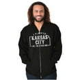 thumbnail image 5 of I Visited Kansas City Funny Souvenir Zip Up Hoodie Men's Women's Brisco Brands X, 5 of 6