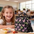 thumbnail image 4 of Kuiaobaty Butterfly Stars Print Backpack Set of Kids Boys Girls Lightweight Backpack and Lunch Bag with Adjustable Strap Multi Pockets Bookbag with Pencil Case for School Travel, 4 of 7