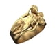 thumbnail image 1 of Anillos para mujer, regalos para mujer, regalo de San Valentín, anillos para pareja para hombre y mujer, anillo de aleación de serie exagerada., 1 of 3