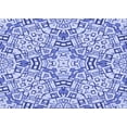 thumbnail image 1 of Ahgly Company Indoor Rectangle Patterned Heavenly Blue Area Rugs, 4' x 6', 1 of 1
