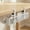 White, variant on Threns Under Desk Cable Management Tray,Wire Organizers No Drill,Metal Mesh Cable Tray with Clamp for Wire Management,Cord Organization Box for Home Office Standing Desk,13.4 x 4.7 x 7.9 inches
