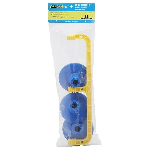 Seachoice 37483 3 Suction-Cup Hull Handle, 17.5"