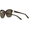 thumbnail image 5 of Ralph Lauren Womens Rl8190q Oval Sunglasses Shiny Dark Havana/Brown 55 Millimeters, 5 of 5