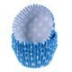 thumbnail image 1 of 100 Contadores de Forros para Cupcakes con Puntos Azules, Tazas de Cupcake de Tamaño Estándar, Papeles para Muffins, Envoltorios para Hornear, 1 of 6