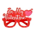 thumbnail image 1 of Fiudx Gafas de San Valentín, Diseño Único de Corazón, Montura Flexible y Duradera, Accesorio Divertido para Fiestas, Ideal para Representaciones Teatrales, Disfraces, Juegos de Rol, 1 Juego de Decora, 1 of 2