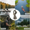 thumbnail image 5 of 63"x20" Camo Scarf Camouflage Netting Camo Mesh Net Veil Desert Mesh Scarves for Outdoor Activities Green 2 Pack, 5 of 5