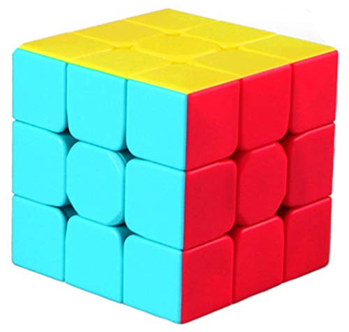 2 X Cube magique de Rubiks Cube Puzzle 3x3x3 Kids Fun jouet éducatif 