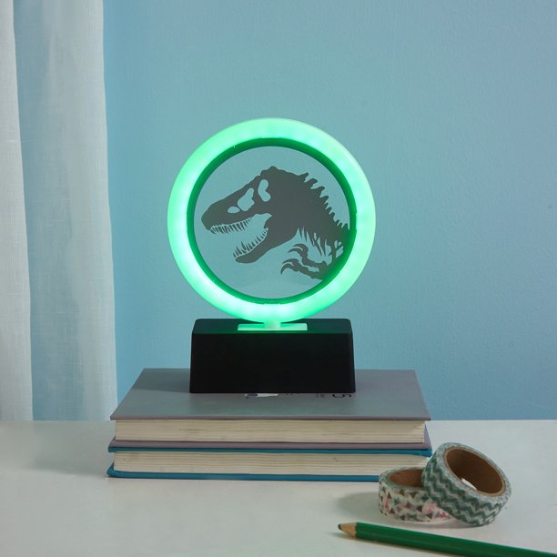 Jurassic World LED Neon Kids Table Lamp