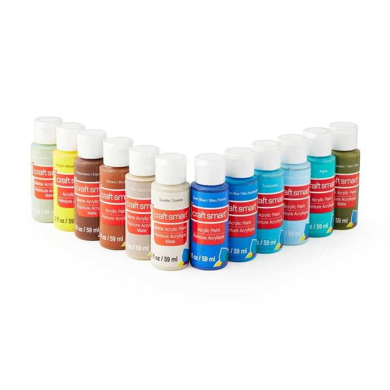 Craft Smart Acrylic Paint Value Pack 16 Colors