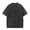black, variant on 230G Cotton American Large Size T Shirts Men Summer Vintage Clothes Washed Tees Casual Short Sleeve Basic Male Tops