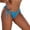 Sky Blue, variant on Swimsuit Bottoms for Women Handmade Crochet Knit Bikini with T Back and Side Ties for Beach Pool Bathing Suit Bottoms White M