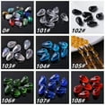 thumbnail image 3 of EOEMY Teardrop Faceted Crystal Glass Loose Crafts Beads Lot 5X3 7X5 12X8 15X10 18X12mm-132# Champagne-12X8mm (30Pcs), 3 of 9