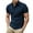 Blue, variant on Sngxgn Men's Stretch Cotton Short Sleeve Polo T-Shirt(Black,XXXL)