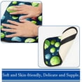thumbnail image 3 of Tennis Soft Comfortable Furry Printed Armrest Cover, Car Armrest Cover, Armrest Accessory, 12.5x8.2 Inch, 3 of 6