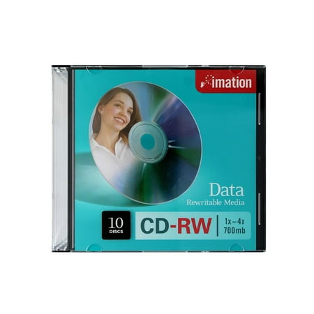 Imation CD-RW 1x-4x 700mb 10 Discs
