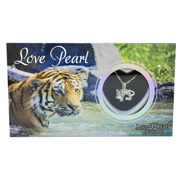 Tiger Love Pearl Créations Bricolage Perles d'Eau Douce Trousse de Collier en Acier Inoxydable