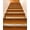 orange, variant on Stair Treads for Wooden Steps,Black Ombre Stripes Peel and Stick Stair Treads with Adhesive,Modern Abstract Sea Waves Spray Art Non Slip Indoor Stairs Runner Rugs Mats for Elders Dogs 8"x30" 10PCS