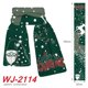 thumbnail image 1 of Bufanda con estampado 3D de Papá Noel para hombre y mujer, chal cálido Unisex, accesorios de abrigo suave, regalos de Navidad de felpa, 160x25cm Fivean unisex, 1 of 2