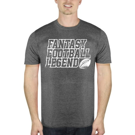 Fantasy Football Legend Men's Graphic T-Shirt, up to Size
