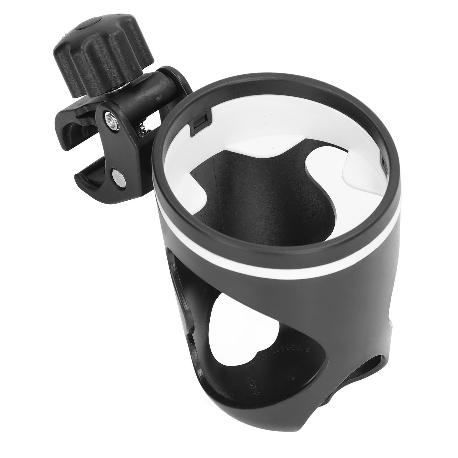 Pushchair Bottle Holder, Cup Holder ABS Plastic Black 360 Degree