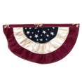 thumbnail image 1 of Bunting Embroidery American Independence Day Half-round Flag, 1 of 6