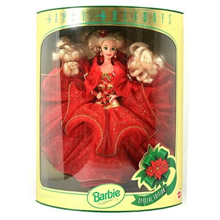 1993 Happy Holidays Barbie Doll Hallmark Special Edition Mattel No. 10824 NRFB