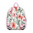thumbnail image 3 of Floral Pattern Backpack Backpack for School,Cute School Bag,Schoolbag with Adjustable Shoulder Straps & Padded Back,13.8"x11.4"x6", 3 of 6