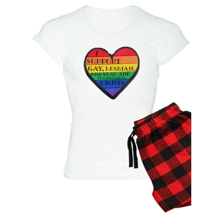 

CafePress - Isupportgayrights - Women s Light Pajamas