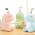 thumbnail image 3 of TheFound Baby Stuffed Dinosaur Toy Kids Adorable Plush Toy Animal Doll, 3 of 5