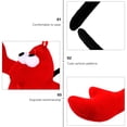thumbnail image 4 of Bandeau en Peluche Adorable pour Enfants et Adultes Coiffe Décorative avec Poupée Tissu Rouge, 4 of 8