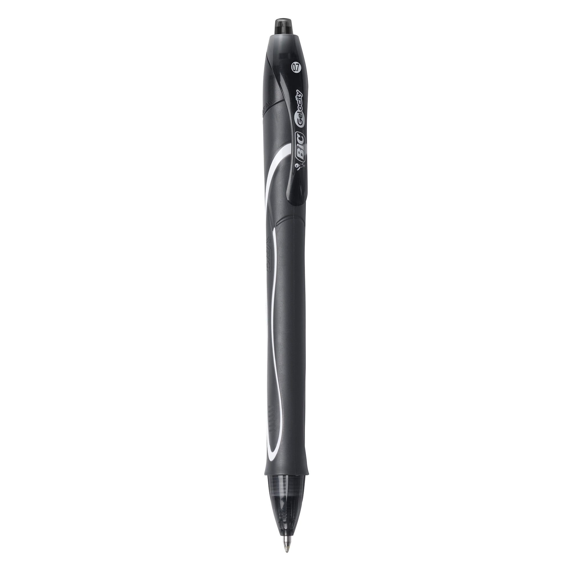 WRITECH Retractable Gel Ink Pens: 8ct Black Ink Italy