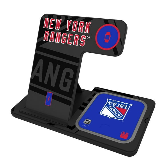 Keyscaper New York Rangers 3-In-1 Wireless Charger