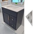 thumbnail image 1 of Isaac 30 inch Solid Wood Shaker Style Bathroom Vanity, 1 of 24