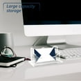 thumbnail image 1 of COOPHYA Clear Acrylic Card Holder for Desk Business Card Base with Stable Display Stand, 1 of 8