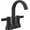 Matte Black, variant on Delta 25855Lf Albion 1.2 GPM Centerset Bathroom Faucet - Bronze