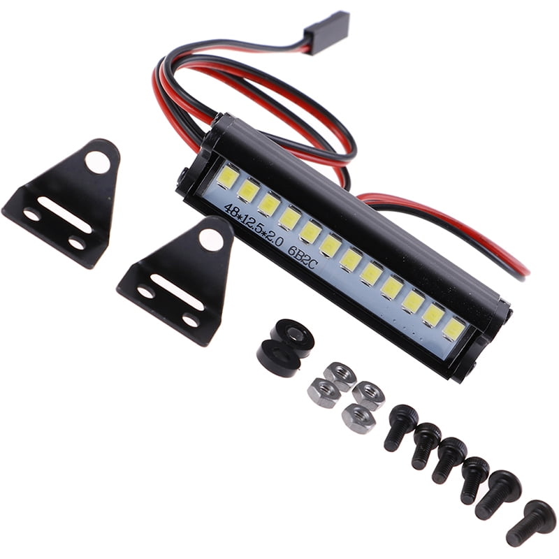 55Mm Rc Led Light Bar Leds Lamp 1:10 Rc Car Part For 90046 90048 Scx10 Model_CH 55Mm Rc Led Light Bar Leds Lamp 1:10 Rc Car Part For 90046 90048 Scx10 Model_CH