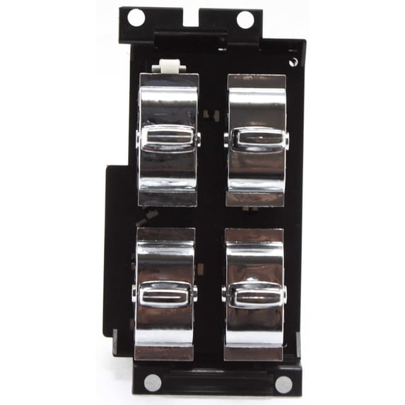 Driver Side Window Switch for 1992-1993 Buick Roadmaster Chrome 4-Button OE Replacement ARBC505221