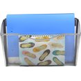 thumbnail image 4 of Mesh Wall File Organizer,Vertical Wall File Holder Rack,Mail Organizer for Papers,Folders,Files Clipboard & Magazine Organization.Mesh File Holder Great for Office,Home(Silver), 4 of 9