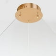 thumbnail image 2 of ET2 E22724-GLD 24 in. Groove LED Pendant, Gold, 2 of 8