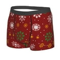 thumbnail image 2 of Disketp Merry Christmas Men'S Boxer Briefs,Soft And Breathable Cotton Underwear With Comfortflex Waistband, 2 of 9