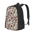thumbnail image 2 of Daiia Dark Enchanted Flowers And Birds Backpack for Men and Women -Durable Backpack Large Capacity, Water-Resistant Bag with Adjustable Straps and Laptop Compartment, 2 of 9