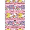 thumbnail image 4 of Hello Kitty and Friends: 25 Snack Time - Collage Wall Poster, 14.725" x 22.375" Framed, 4 of 4