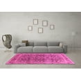 thumbnail image 3 of Ahgly Company Indoor Rectangle Oriental Pink Traditional Area Rugs, 8' x 12', 3 of 4