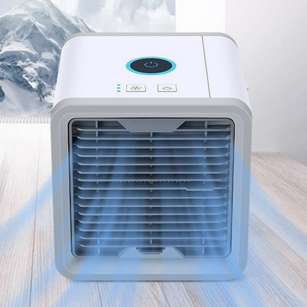 Ventilador Aire acondicionado Refrigeración multifuncional Purificador USB de bajo ruido (Estilo D)