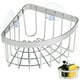 thumbnail image 1 of Soporte para esponja de cocina, cesta esquinera para fregadero con ventosa, escurridor para esponjas de lavar, 1 of 6