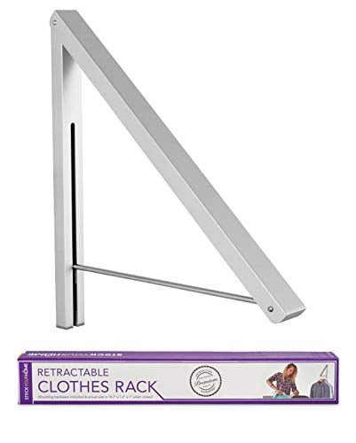 Stock Your Home Retractable Clothes Rack Wall Mounted Folding Hanger Drying For Laundry Room Closet Storage Organization Aluminum Easy Installation 2 Racks With Rod Silver Com - Diy Horse Blanket Drying Rack Stock Your Home Retractable Clothes Rack Wall Mounted Folding Hanger Drying For Laundry Room Closet Storage Organization Aluminum Easy Installation 2 Racks With Rod Silver Com - Diy Horse Blanket Drying Rack